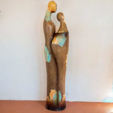 Grande statue en terre cuite déco de la maison