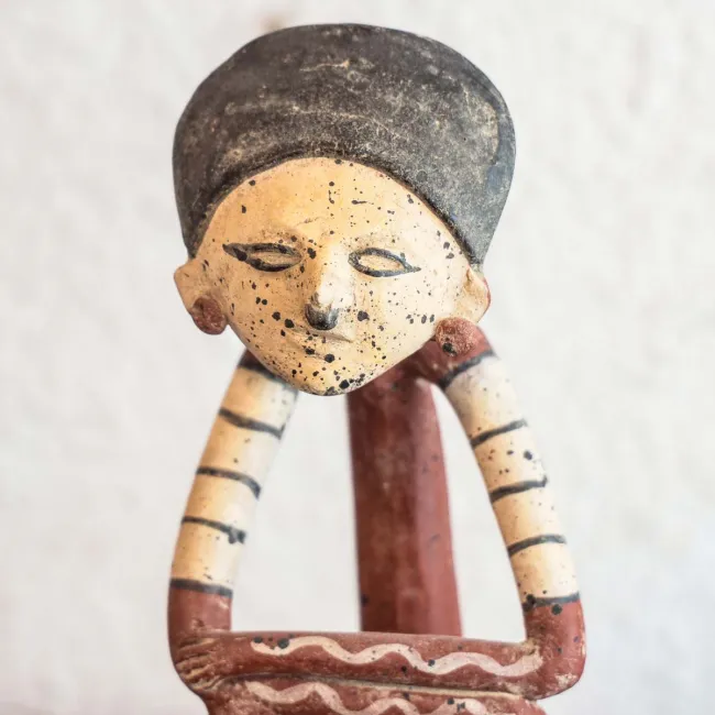 figurine artisanale en terre cuite déco maison