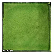 Carrelage azulejos unis couleur verte