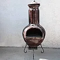 Brasero cheminée mexicaine