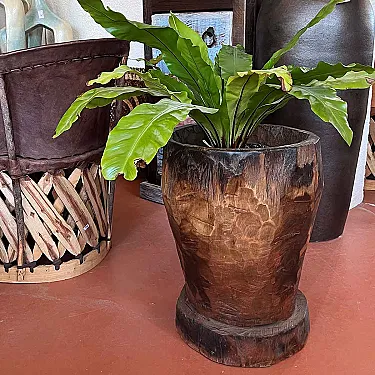 cache-pot-en-bois-vintage-objet-deco-maison
