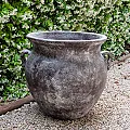 Gros pot en terre cuite extérieure pour planter ou en cache pot