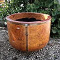 Pot de jardin en terre cuite pour planter ou cache pot