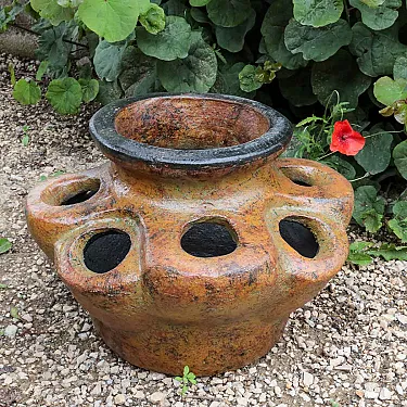 jardinière en terre cuite d'extérieur