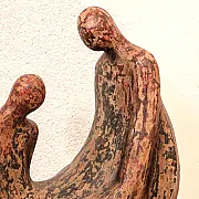 Statue moderne en terre cuite décoration d'intérieur