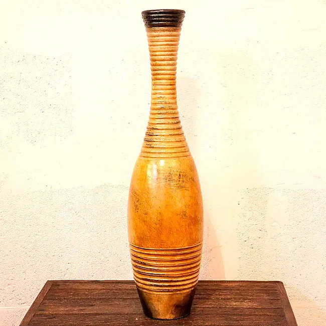 Petite jarre vase décoratif en terre cuite