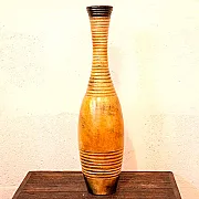 Petite jarre vase décoratif en terre cuite
