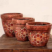 Pot terre cuite coloré pour mettre en valeur vos plantes