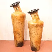 Poterie en terre cuite ornée d'une patine délicate décoration d'intérieur
