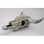 Crane de vache déco en terre cuite