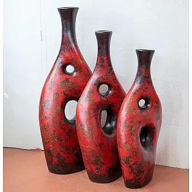 Jarre terre cuite moderne pour déco maison