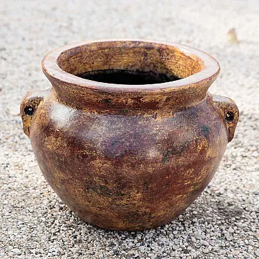 Poterie en terre cuite pour planter ou cache pot - Non gélif