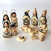 Santon mexicain crèche de noel décoration artisanale