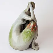 Statue déco en terre cuite pour la maison