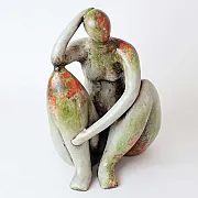 Statue moderne décorative en terre cuite