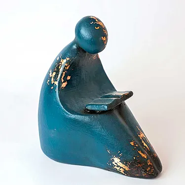 Statue déco en terre cuite pour la maison