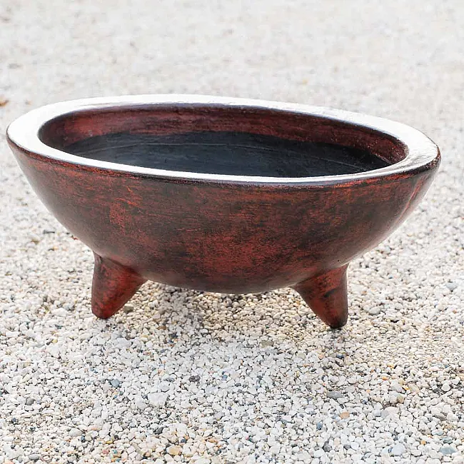 Jardinière ovale en terre cuite - Décoration extérieur poterie non gélive