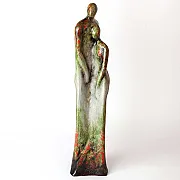 Statue décorative en terre cuite