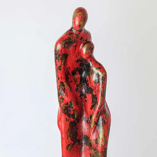 Statuette moderne en terre cuite décoration intérieure