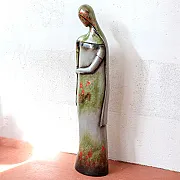 Statue moderne en terre cuite déco intérieure