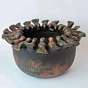 Coupe à fruits en terre cuite ou poterie cache-pot pour vos plantes