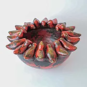 Vase déco en terre cuite ou coupe pour vos fruits