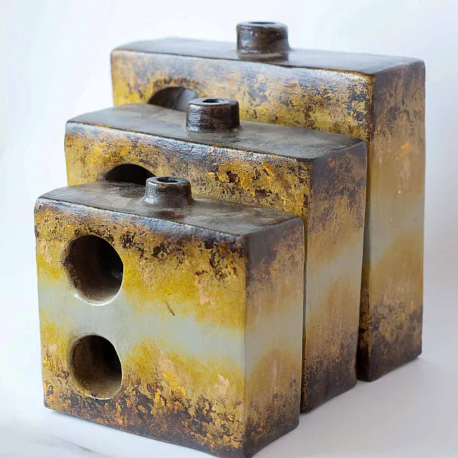 Vases en terre cuite décoration d'intérieur