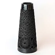 Vase en terre noire déco d'intérieur