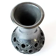 Vases déco en terre noire de Oaxaca - Artisanat mexicain