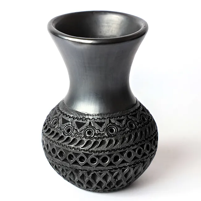 Vase en terre noire de Oaxaca