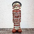 Statue mexicaine artisanat Aztèque