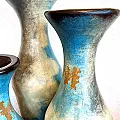 jarres bleues en terre cuite pour tous les styles de décoration intérieure