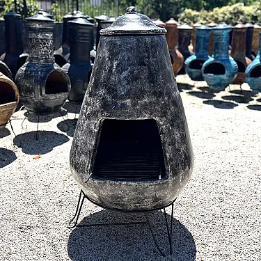 Grand brasero barbecue Gota - Une cheminée de jardin pratique et économique