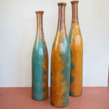 Jarre terre cuite poterie déco maison