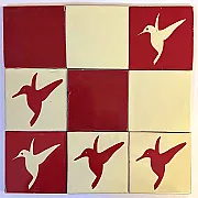 Carrelage azulejos artisanal comme le zellige