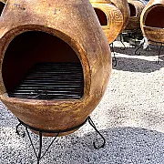 Brasero barbecue cheminée extérieure