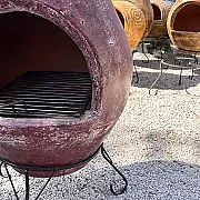 brasero mexicain cheminée de jardin, barbecue et four à pizzas