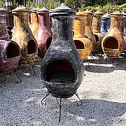 brasero de jardin pour vos barbecues, il cuit aussi les pizzas et c'est une excellent chauffage extérieur