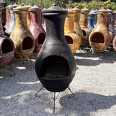 Brasero extérieur - Profitez d'un joli feu de bois pour chauffer votre terrasse