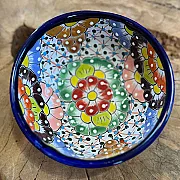 Plat en céramique coloré - Vaisselle artisanale