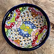 Plat en céramique - vaisselle colorée originale facile d'entretien