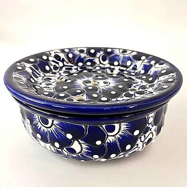 porte savon pour la douche - Céramique colorée