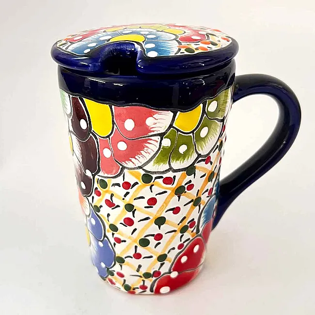 Tasse à thé originale et colorée - Vaisselle artisanale en céramique