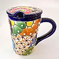 Tasse pour le thé et son couvercle - Vaisselle colorée en céramique