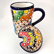 Tasse pour le thé avec son couvercle - Vaisselle céramique colorée