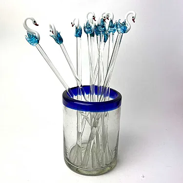 100 Touillettes Cocktail Réutilisables BetterJonny 18cm - Agitateurs Acryliques Colorés Pour Boissons