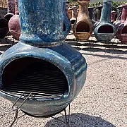 Brasero barbecue et chauffage au bois en extérieur