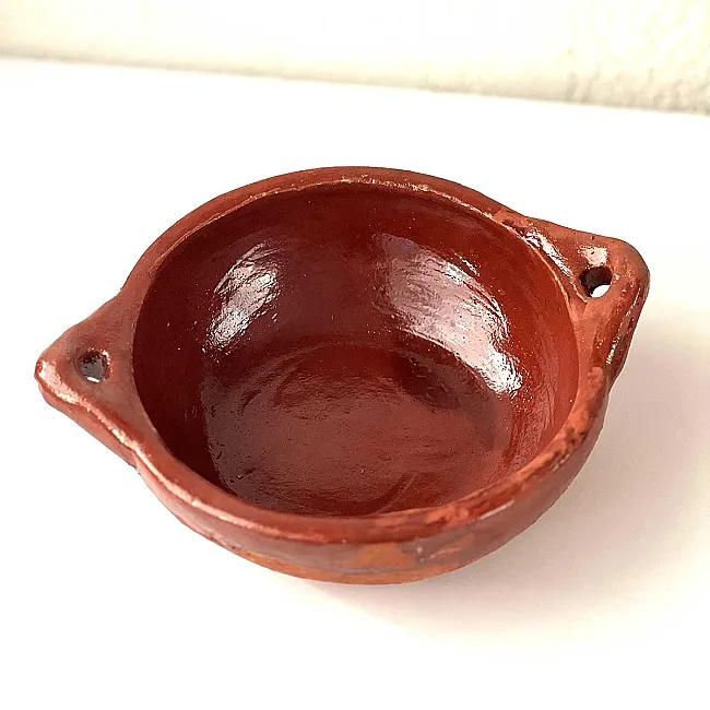 Plat terre cuite - Vaisselle artisanale mexicaine pour présenter et cuire vos mets