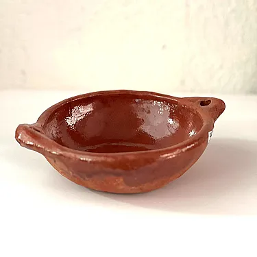 Plat en terre cuite de cuisson - Vaisselle artisanale