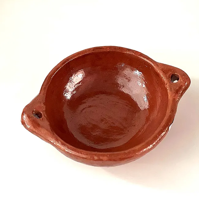Plat terre cuite de cuisson - Vaisselle artisanale mexicaine